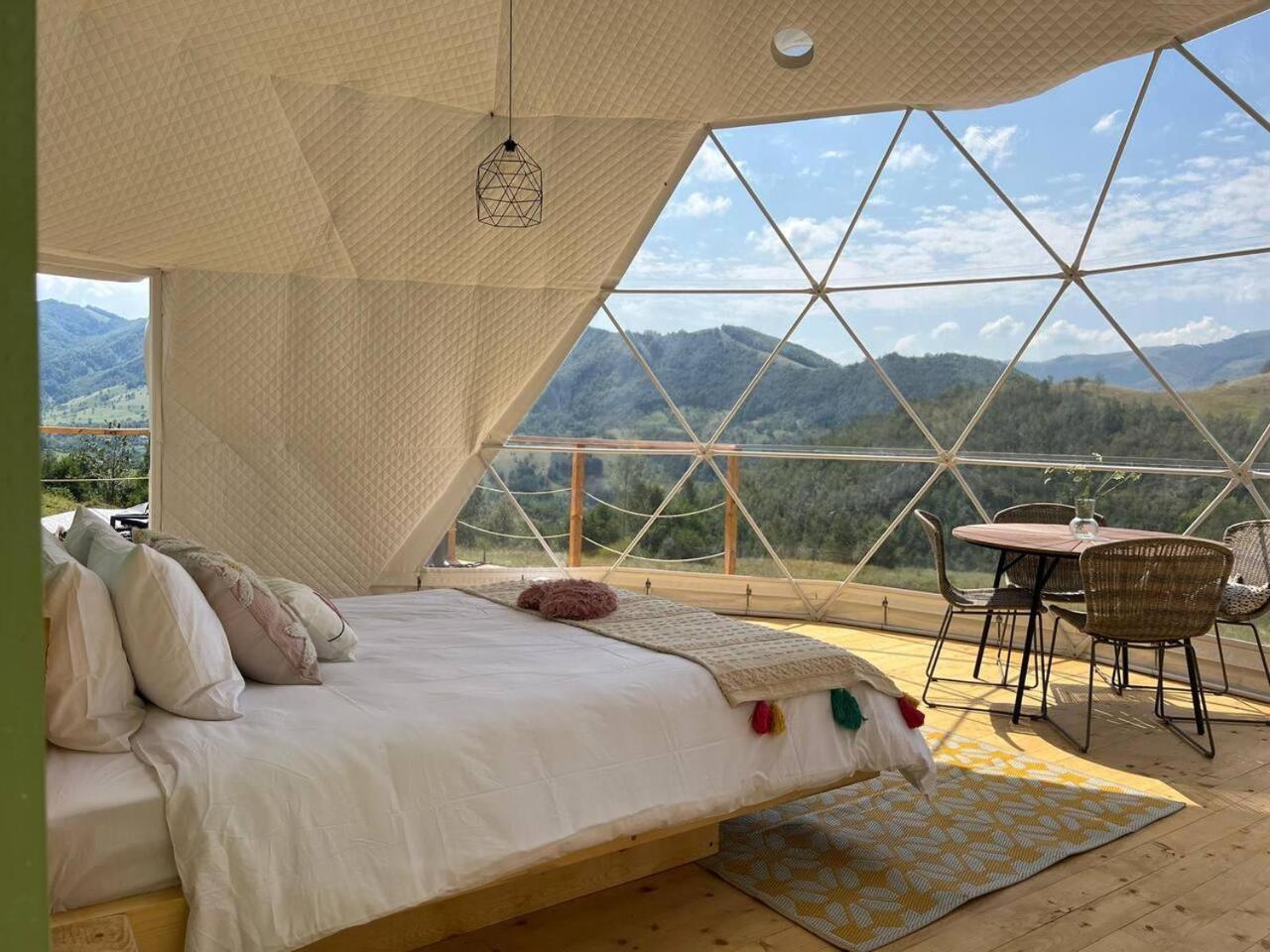 Tranquil Dome - Manta'S Retreat Glamping Cornereva Hotel Kültér fotó