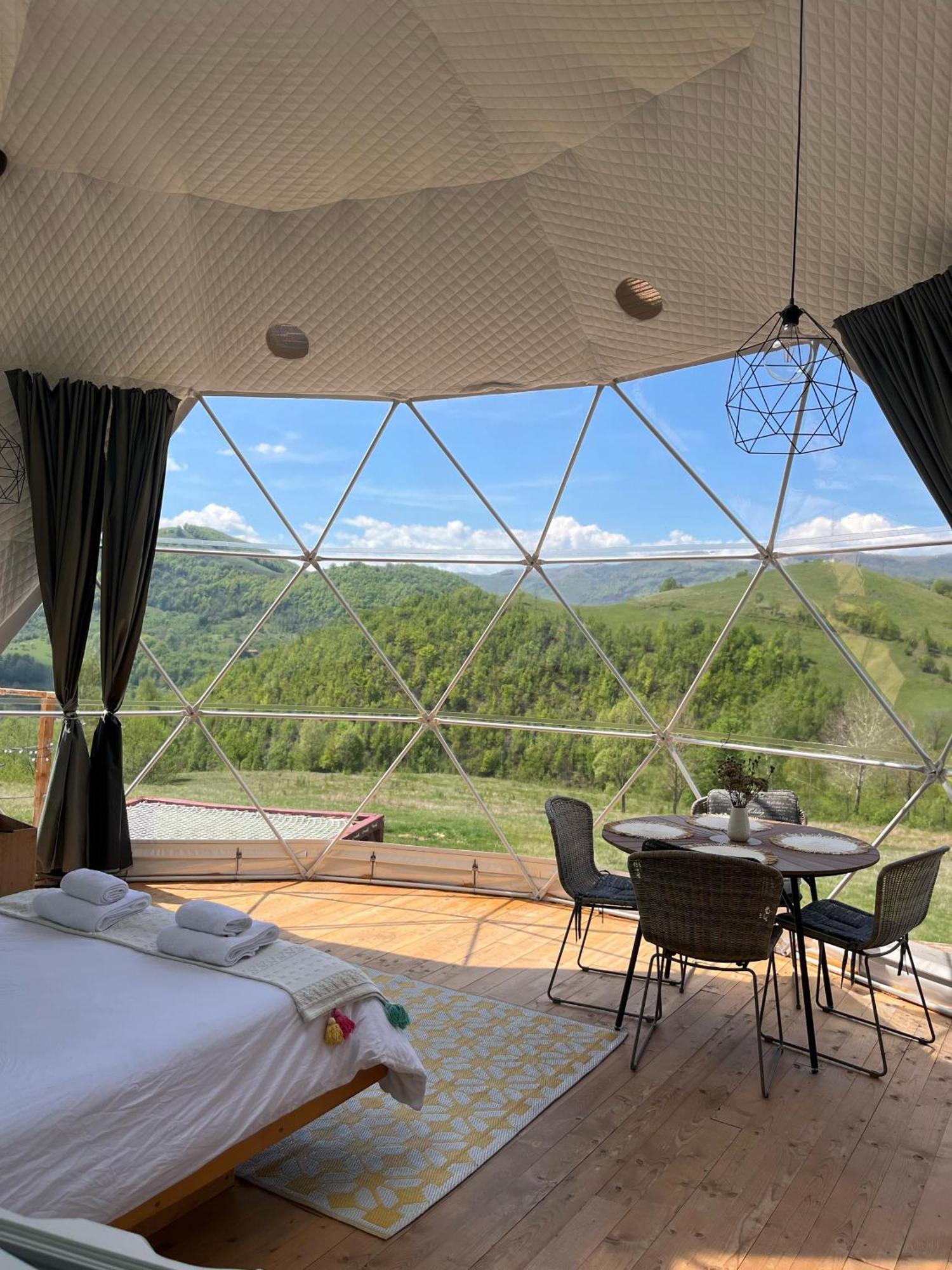 Tranquil Dome - Manta'S Retreat Glamping Cornereva Hotel Kültér fotó