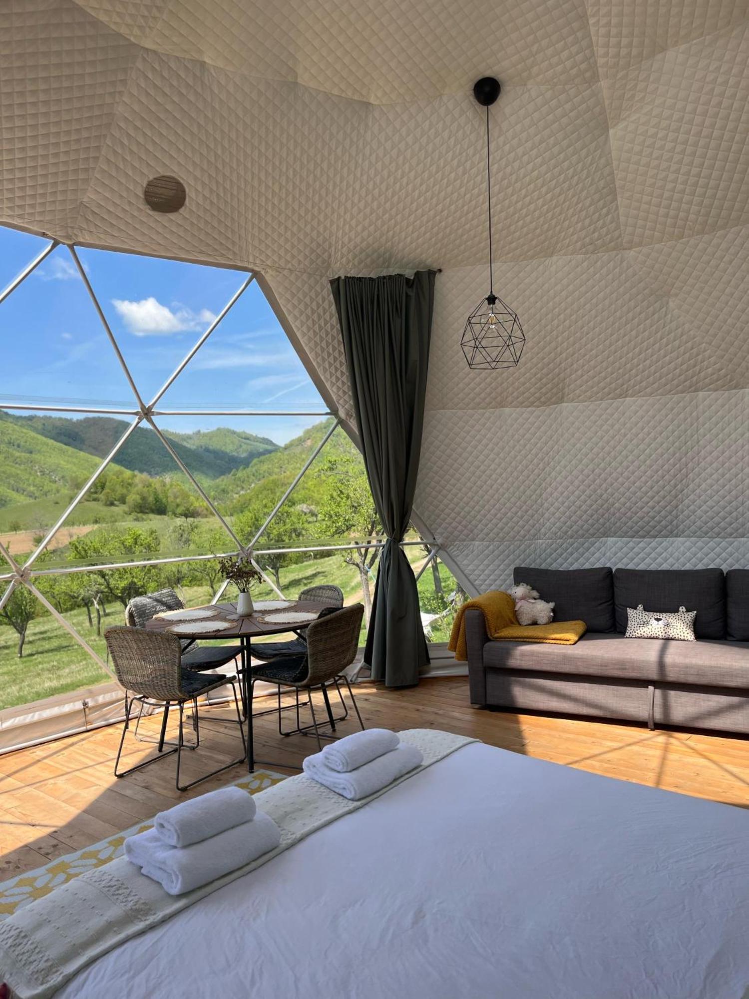 Tranquil Dome - Manta'S Retreat Glamping Cornereva Hotel Kültér fotó